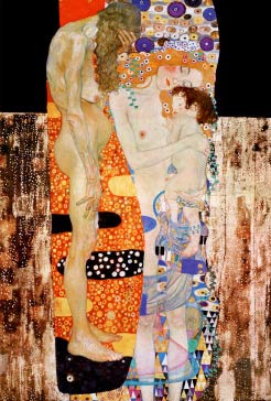 Gustav Klimt Three Ages of Women