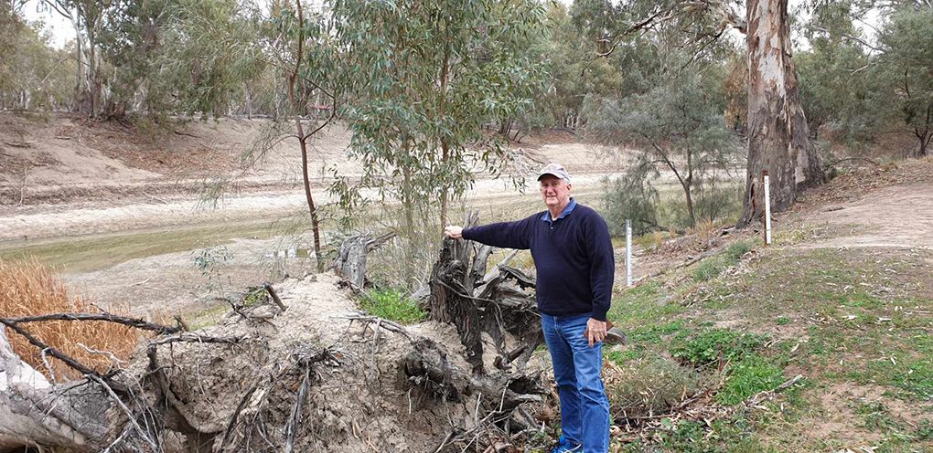 John Wylie Darling River near Menindee NSW