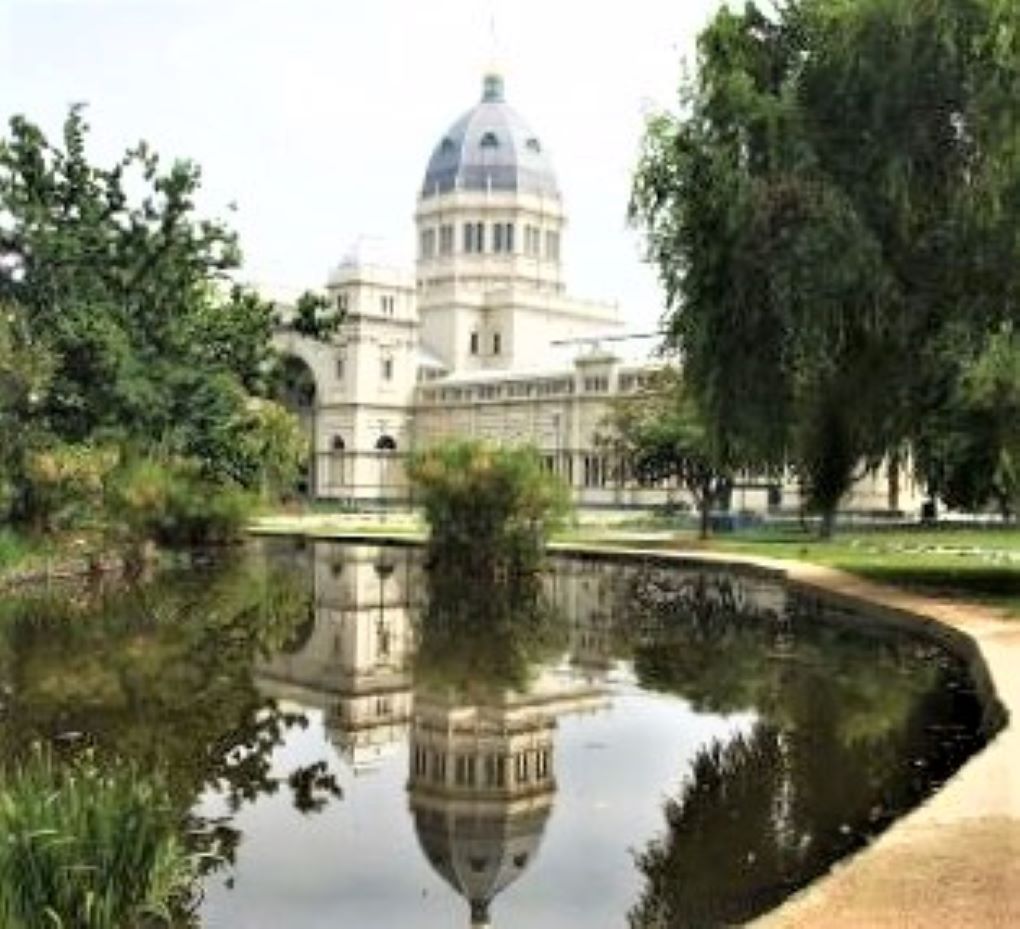 The promenade deck of the Royal Exhibition building in Melbourne Part 2