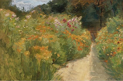 Enjoying a walk through Max Liebermann's Garden Paintings