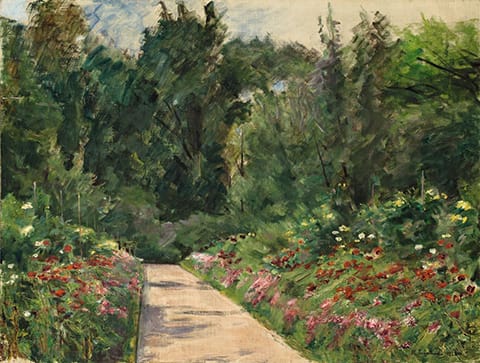Enjoying a walk through Max Liebermann's Garden Paintings