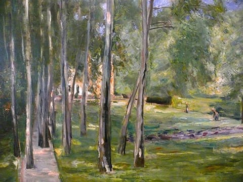 Enjoying a walk through Max Liebermann's Garden Paintings