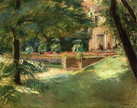 Enjoying a walk through Max Liebermann's Garden Paintings