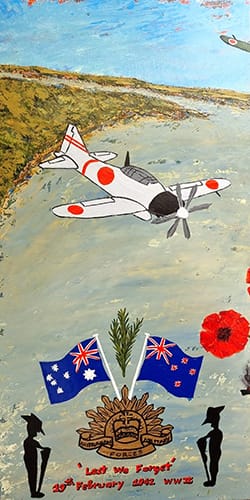 "The Bombing of Darwin 1942" by John 'Rowdy' Wylie