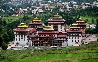 Tashichho-Dzong-Fortress