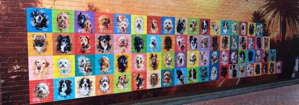 Sandringham's Dog Mural