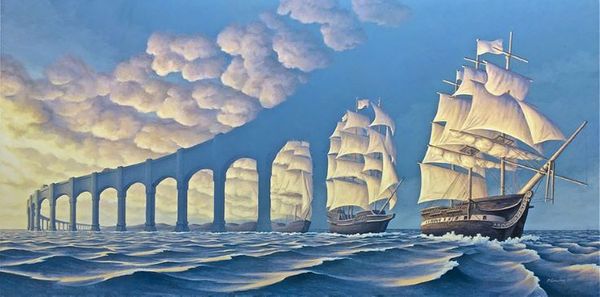 The history behind the magical realism of Rob Gonsalves