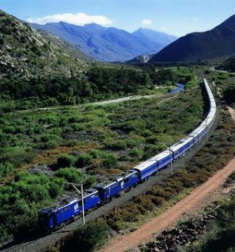 The Blue Train of South Africa