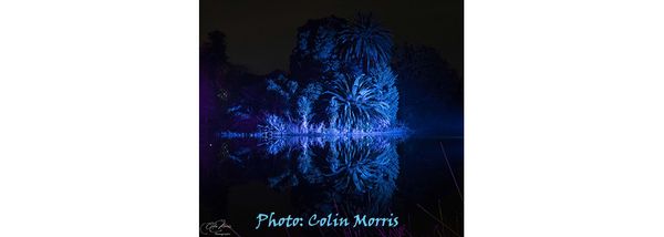 "Lightscape", Royal Botanic Gardens Melbourne - where nature and technology meet