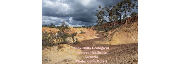 Colin Morris takes us to the Pink Cliffs of Heathcote, Victoria
