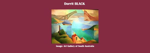 Cubism in Australia: Dorrit Black