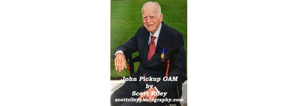 John Winter Pickup OAM Investiture 12 May 2021