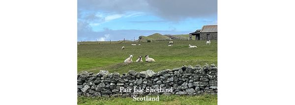 Beginning the cruise: Fair Isle and Noss Head