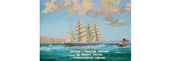 Peking – Leaving Iquique by Robert Carter