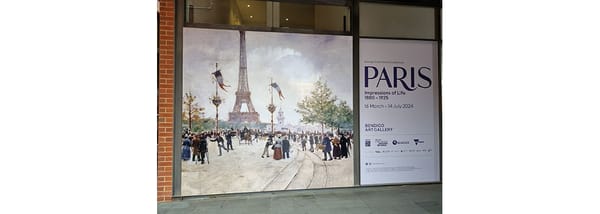 Bendigo Art Gallery, Central Victoria, Australia: Paris Exhibition