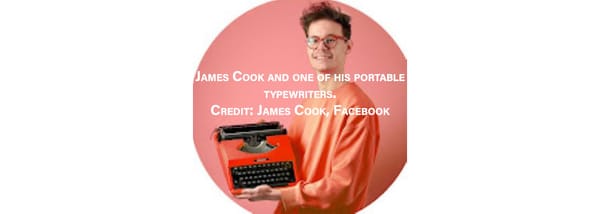 James Cook – Typewriter Artist!