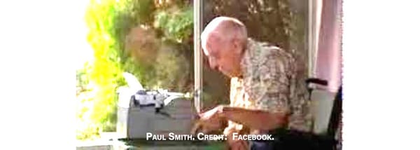 Paul Smith – typewriter artist and inspirational human being