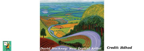 David Hockney and Tablet Art
