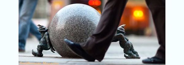 Tiny Statues in Cities around the World