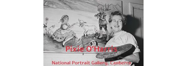 Pixie O’Harris and the missing paintings