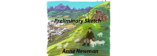 Painting a Macedonian Shepherd