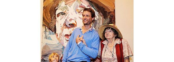 Ben Quilty and Margaret Olley