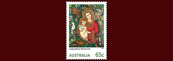 Australian Christmas Stamp in Memory of Poldi Mimovich